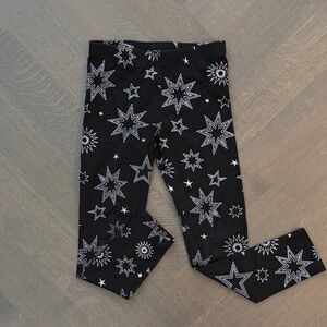 Rockets of awesome Starry Black Kids Leggings